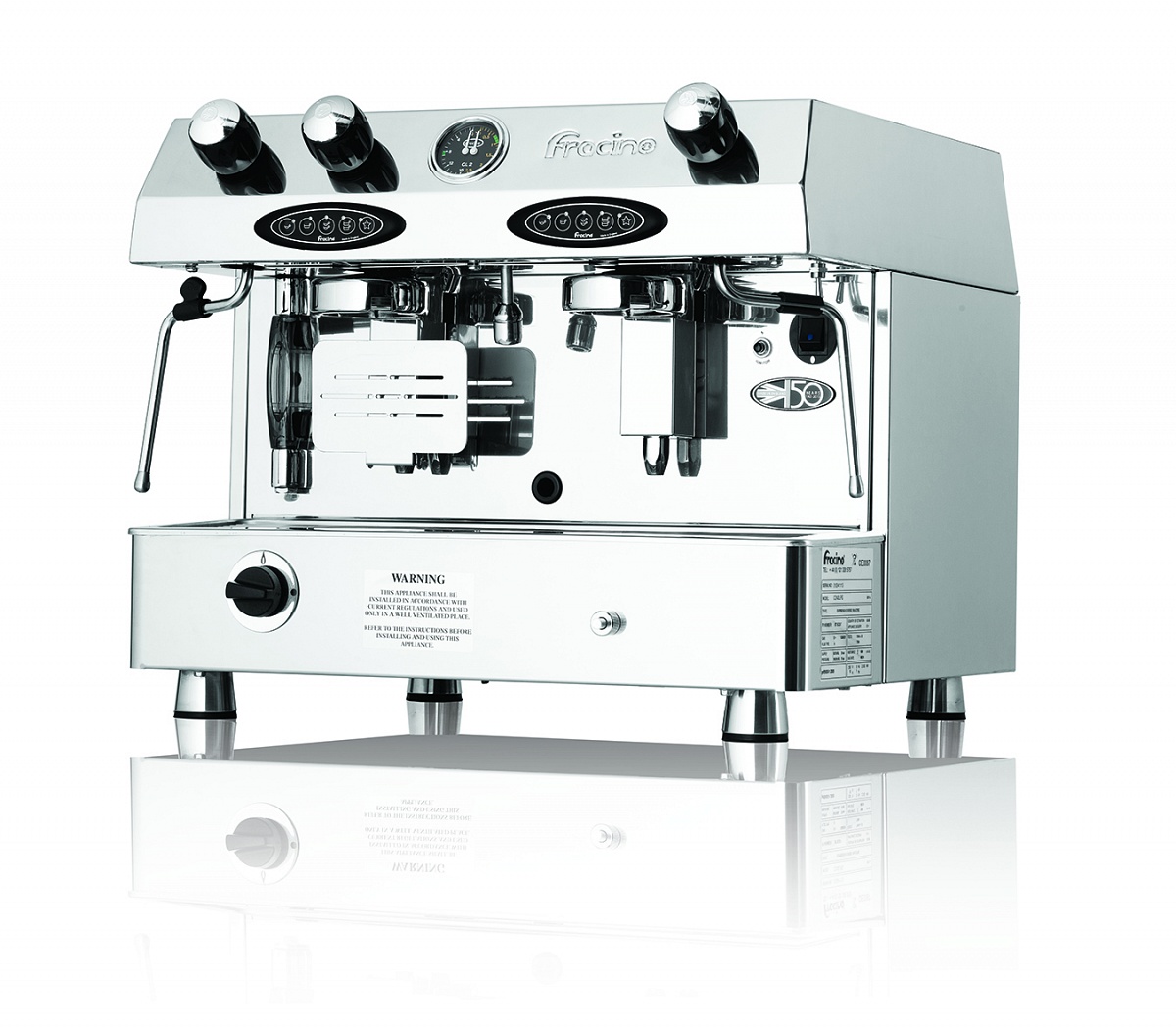 Fracino Contempo Dual Fuel Espresso Machine – Good Sense Coffee