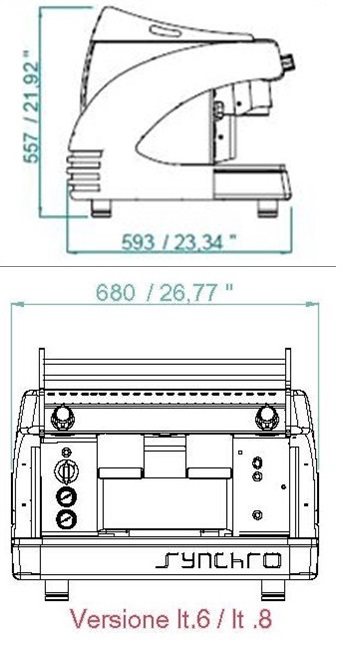 Coffee machine spec